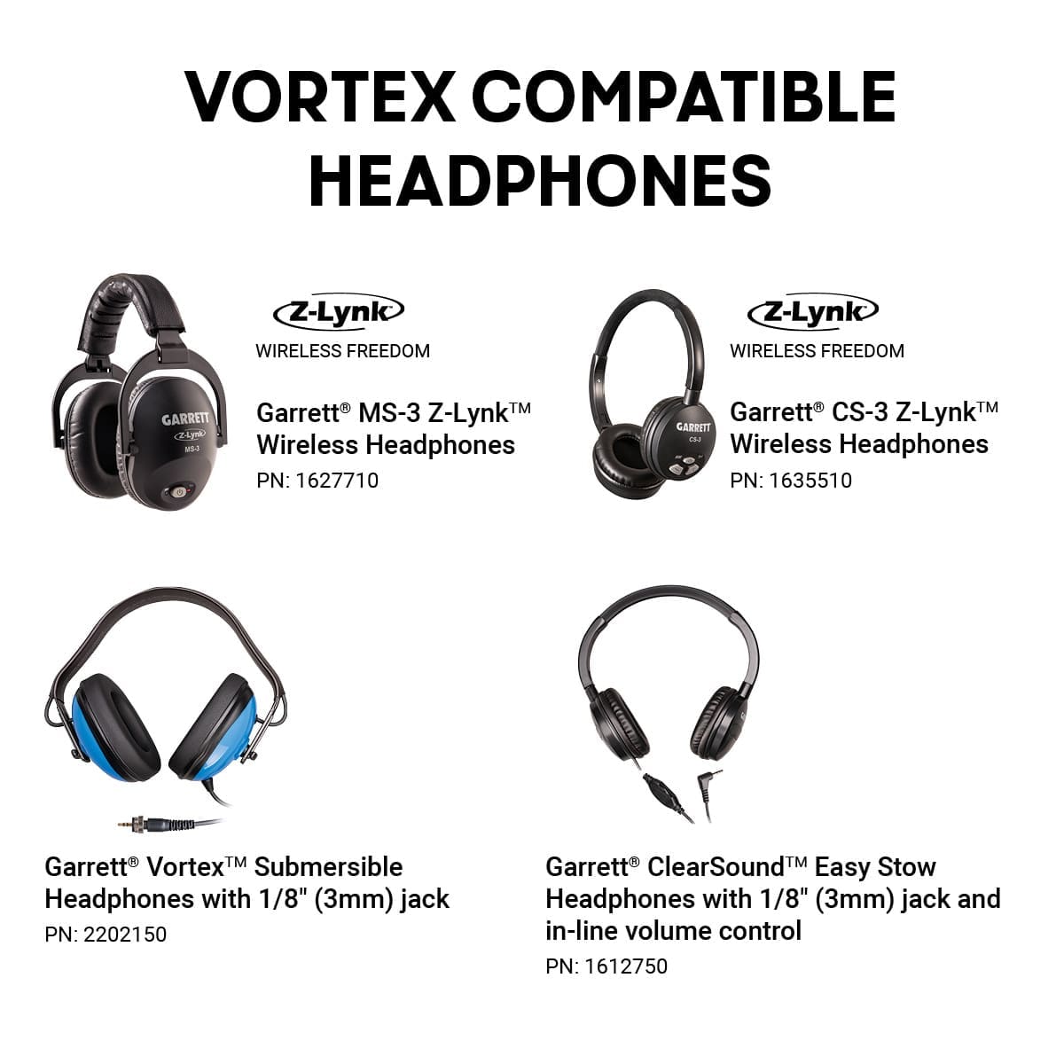 Zonguldak Garrett Vortex VX9 Dedektör - Z-Lynk uyumu, hedef sesinin gecikmesiz ve daha kontrollü takip edilmesini sağlar.