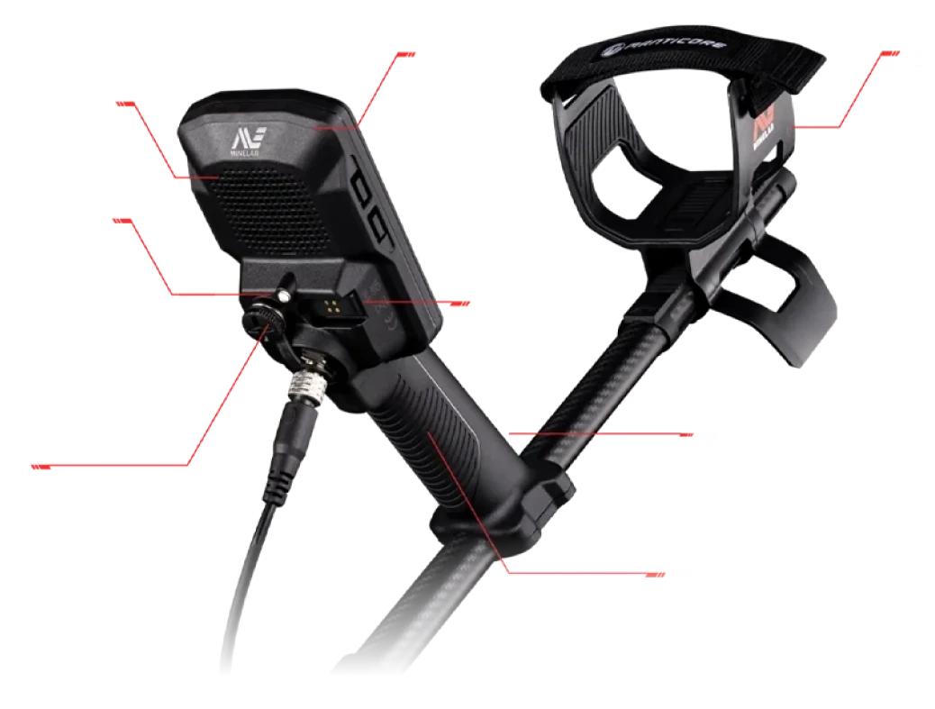 Zonguldak Minelab Manticore - Kontrol paneli