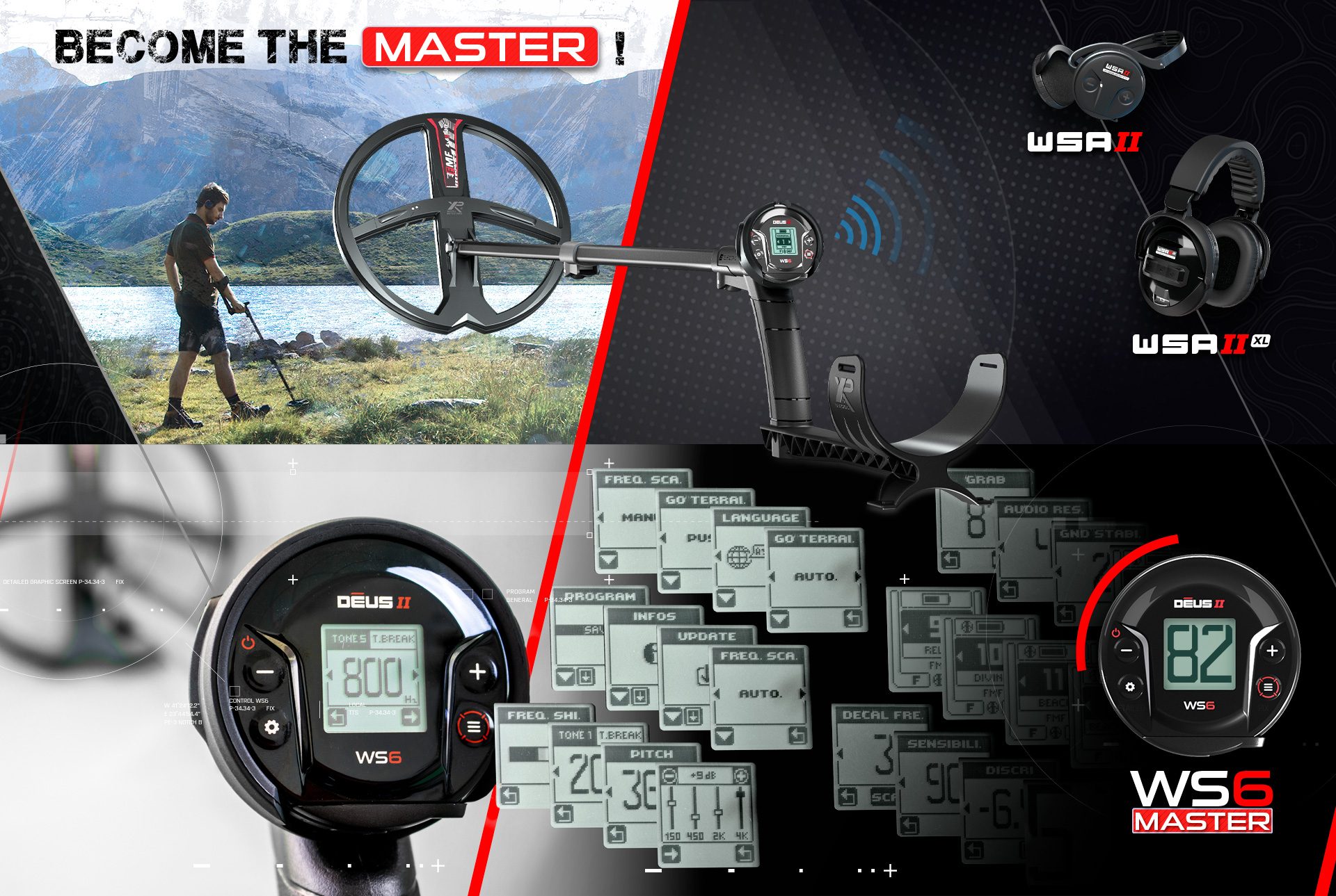 Zonguldak XP Deus II WS6 MASTER - XP WS6 MASTER Deus 2 saha ve su kullanımı